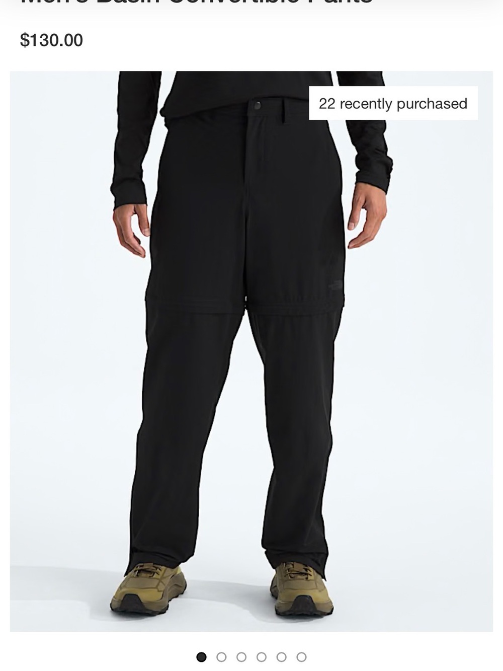 The North Face Men’s Basin Convertible Pants